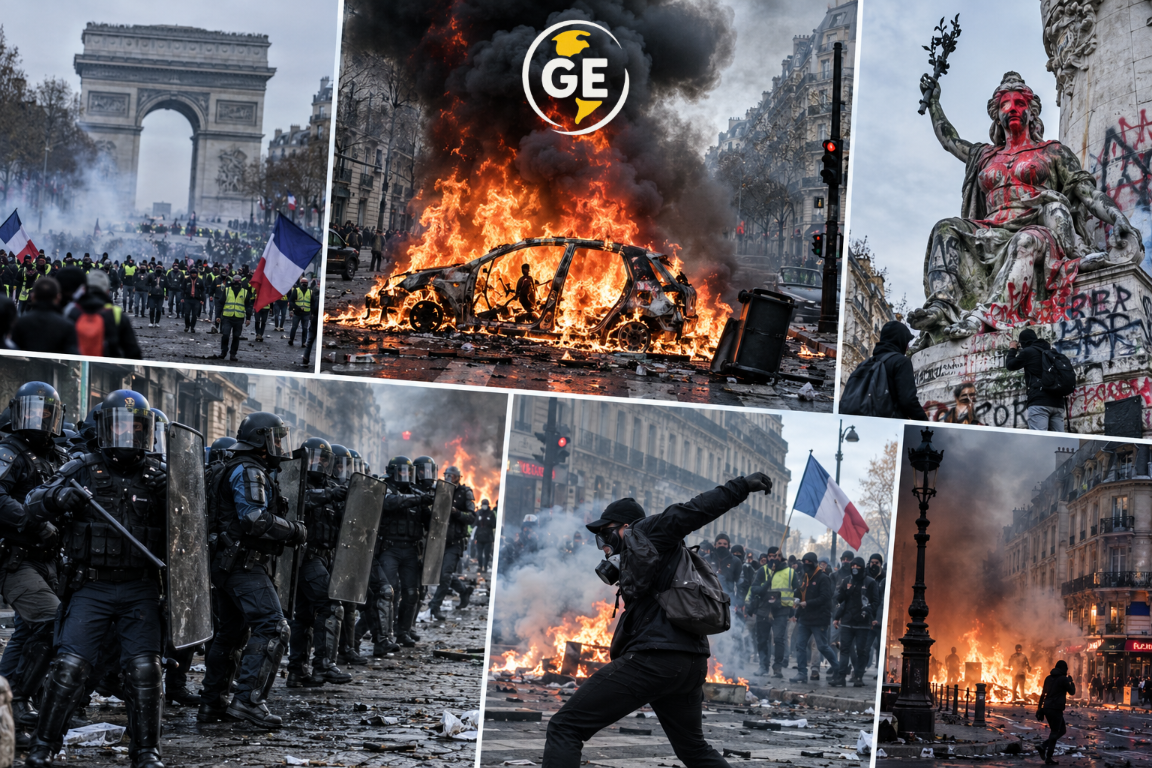 Paris em chamas: protestos na França revelam desgaste político e explosão social