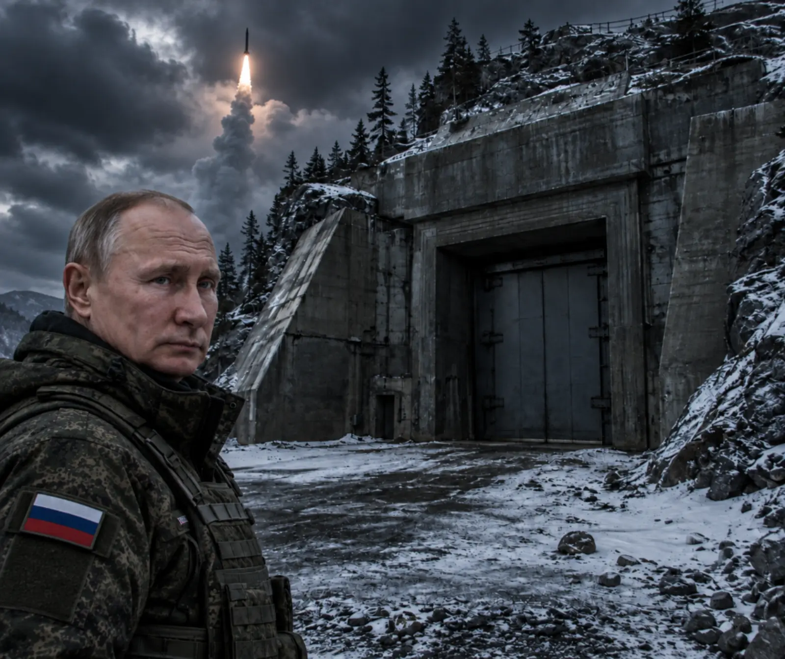 “Mão Morta” volta aos Urais: Rússia amplia bunker para garantir retaliação nuclear